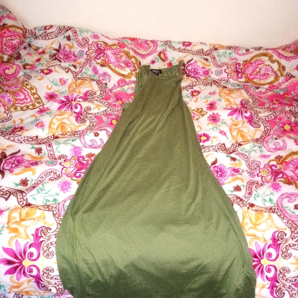 Green dress